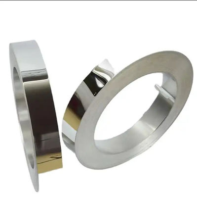 Cold-rolled 316L 409l 430 2b καθρεφτών σπείρα ανοξείδωτου χάλυβα λουρίδα
